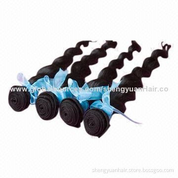 Wholesale Tangle-free No-shed 100% Brazilian Virgin Remy Human Hair Weaves, Body Wave in Bulk